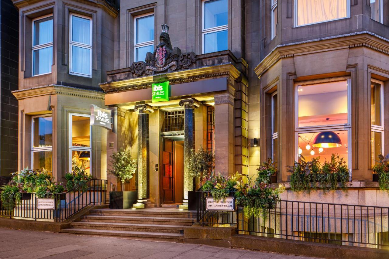Ibis Styles Edinburgh St Andrew Square Hotel Bagian luar foto