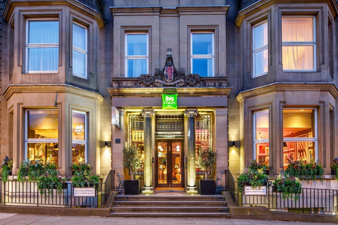 Ibis Styles Edinburgh St Andrew Square Hotel Bagian luar foto